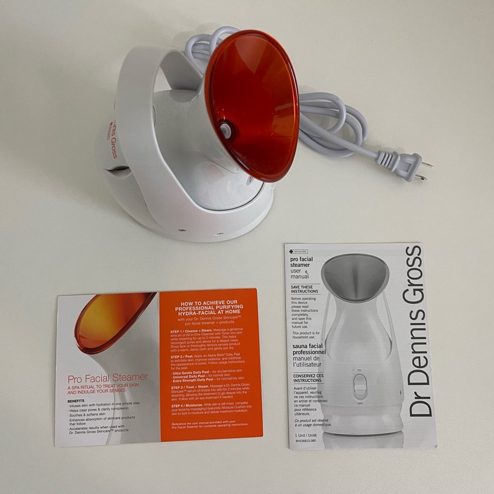 New! Dr. Dennis Gross Skincare Pro Facial Steamer